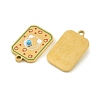 304 Stainless Steel Enamel Pendants STAS-H251-03B-02-2