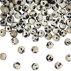  4 Strands Natural Dalmatian Jasper Beads Strands G-NB0004-95-1