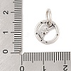 Luminous 925 Sterling Silver Rhinestone Constellation Charms STER-H114-01AS-01-3