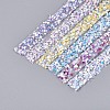 Star & Flat Round Self Adhesive Resin Tape DIY-N008-01-3