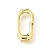 Brass Spring Gate Rings KK-V007-006G-03-1