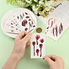 27Pcs Removable Scar Temporary Tattoos DIY-SP0005-66B-4