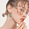 32Pcs 2 Colors Brass Earring Hooks KK-BBC0022-95-7
