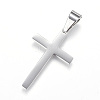 304 Stainless Steel Pendants STAS-H329-69-3
