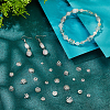 12 Styles Alloy & Iron & Brass Bead Caps FIND-PH0027-10-4