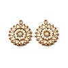 Alloy Enamel Pendants AL-CBA75EE-09KCG-1