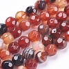 Natural Agate Beads Strands G-P365-06-4mm-1