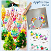 3 sets Polyester Ball Decoration DIY-SC0031-26F-7