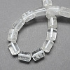 Natural Quartz Crystal Column Beads Strands G-S115-18-2