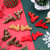 16Pcs 4 Styles Fibre Antler Snowman Hand Branch DOLL-GF0001-10-4