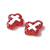 Baking Paint Glass Enamel Beads BLOW-D300-06E-3