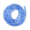 Electroplate Glass Beads Strands EGLA-A044-T4mm-A14-3