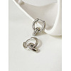 Heart 304 Stainless Steel Hoop Earrings FS-WGDB2C9-02-1