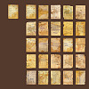 50Pcs 25 Patterns Vintage Letters Scrapbook Paper SCRA-PW0008-04C-1