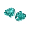 Transparent Glass Enamel Beads LAMP-U004-06-2