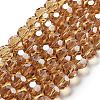 Electroplate Transparent Glass Beads Strands LS-EGLA-A035-T10mm-A17-1