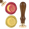 DIY Wood Wax Seal Stamp AJEW-WH0131-196-1