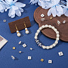 200Pcs 5 Styles Brass Rhinestone Spacer Beads KK-TA0003-39-7