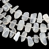 Natural White Moonstone Beads Strands G-L657-E02-01-4