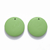 Painted Wood Pendants LS-WOOD-Q040-018A-A05-2