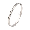 304 Stainless Steel Micro Pave Cubic Zirconia Hinged Bangles for Women BJEW-Z146-04P-2