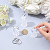 Acrylic Jewelry Finger Ring Displays Stand Set RDIS-WH0006-15B-4