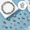 Tibetan Style Alloy European Beads MPDL-DC0001-01-5