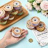 4 Rolls 4 Colors Segment Dyed Macrame Cotton Cord OCOR-YW0001-27A-5