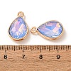 Alloy Glass Pendants GL-CBA7A25-02F-3