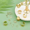 Unicraftale DIY Charm Cuff Ring Making Kit DIY-UN0003-67-3