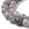 Natural Gemstone Cloudy Quartz Round Bead Strands G-O021-10mm-03B-3