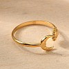 304 Stainless Steel Finger Rings AJEW-Z009-02B-G-3