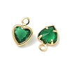 Brass Glass Charms KK-Z136-19G-01-2
