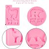 Olycraft DIY Animal Theme Keychain Making Kits DIY-OC0001-52-6