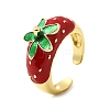 Brass Adjustable Cuff Rings RJEW-C143-01A-G-4