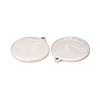 Non-Tarnish 304 Stainless Steel Pendants STAS-A074-03J-P-3