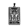 201 Stainless Steel Pendants STAS-S105-LA461-17-1