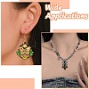 30Pcs 15 Styles Opaque Printed Acrylic Pendants OACR-CJ0002-43-7