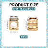 60Pcs Brass Spacer Beads KK-ME0003-77-2