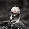 925 Sterling Silver Adjustable Rings WG5B64D-08-1