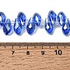Transparent Facted Glass Beads GLAA-WH0031-58G-4