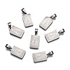 Non-Tarnish 304 Stainless Steel Pendants LS-STAS-M245-22P-1