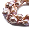 Natural Nucleated Pearl Beads Strands PEAR-B004-15M-06C-3