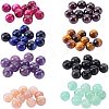  80Pcs 8 Style Natural Mixed Gemstone Beads G-NB0002-98-1