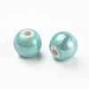 Handmade Porcelain Beads PORC-D001-10mm-03-2