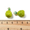 Brass Handmade Lampwork Pendants KK-D323-01A-02-3