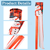 Christmas Theme Polyester Windsock Streamer Fish Flag AJEW-WH20008-10B-3