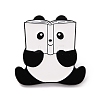 Panda with Book Enamel Pin JEWB-O008-G01-1