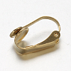 Ion Plating(IP) 304 Stainless Steel Clip-on Earring Findings LS-STAS-G130-20G-2