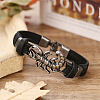 Scorpion Imitation Leather Cord Bracelets FS-WG99B7F-01-3